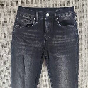 Silent New York Jeans‎ Womens 25 Distressed Raw Hem Stretch Denim Modern Pants